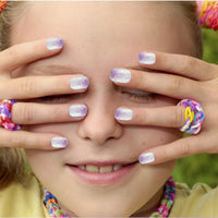 No.KD1 Mini Kids Press on Fingernails 24pcs/Set