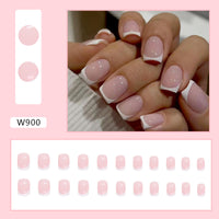 No.F17 Pink Cute Fingernails Patch 24pcs/Set