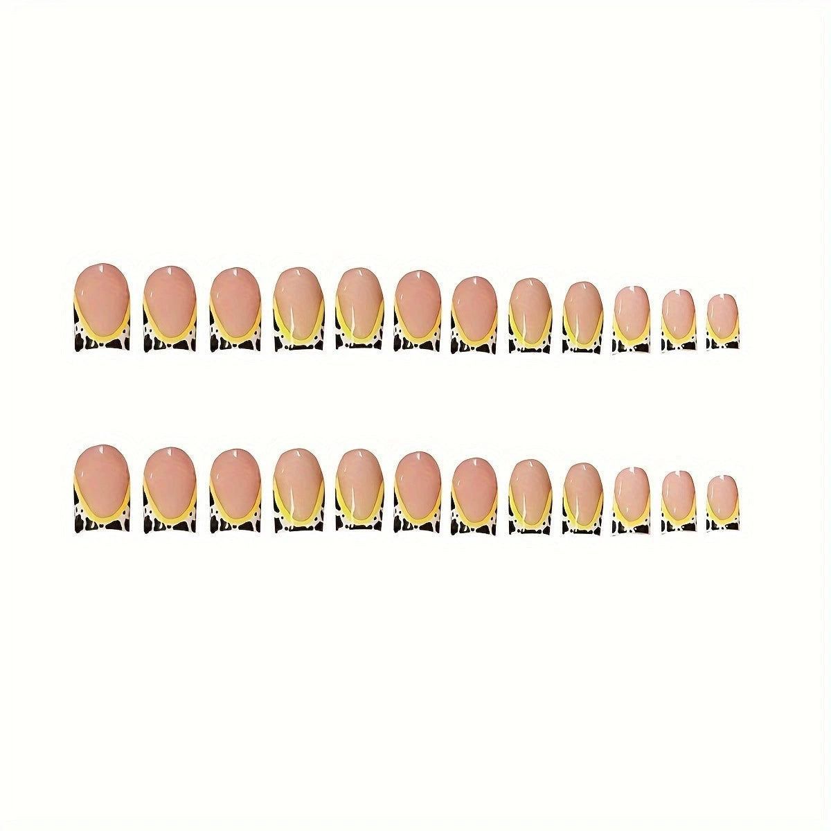 No.PSN28 Yellow Hand & Toe Pair Set-48pcs