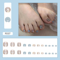 No.135 Fashion Retro Toenail 24pcs/Set