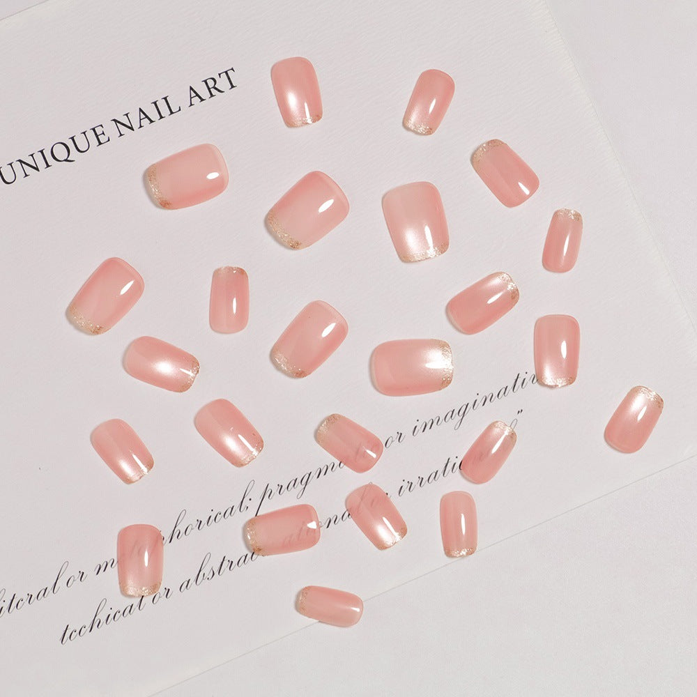 No.F734  Fashion Cat's Eye Fingernails Patch 24pcs/Set