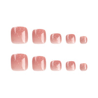 No.203 Gradient Pure Desire Toenails Patch 24pcs/Set