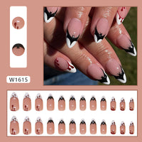 No.AW13 Halloween Bat Fingernails Patch 24pcs/Set