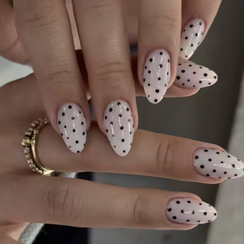 No.F701 Polka Dots Fingernails Patch 24pcs/Set