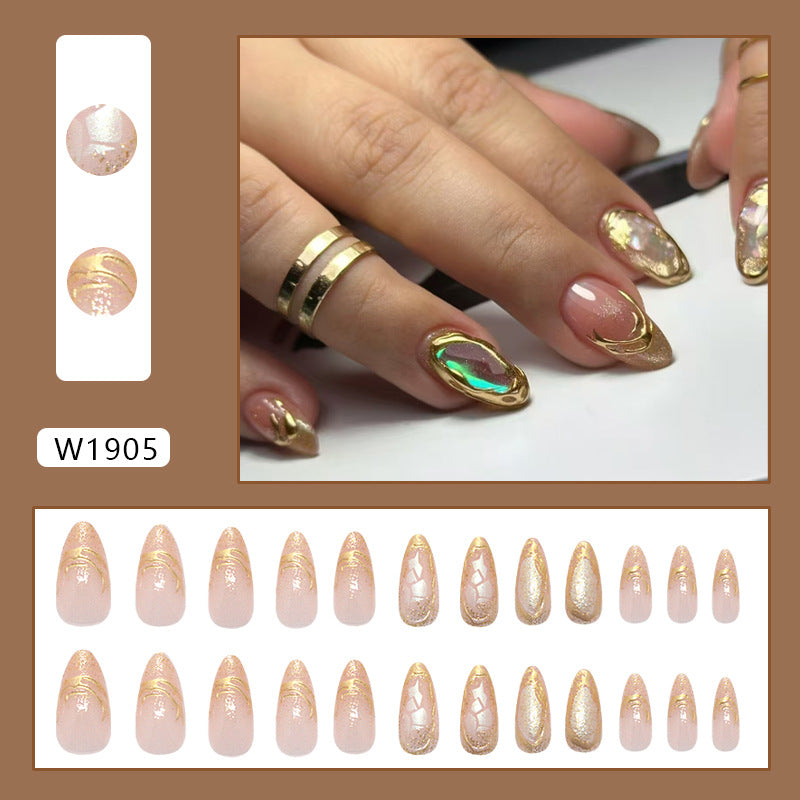 No.F843 Fashion Fingernails Patch 24pcs/Set