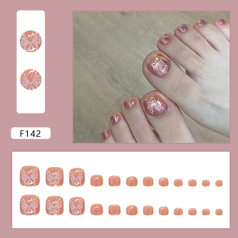 No.373 Butterfly Toenails Patch 24pcs/Set