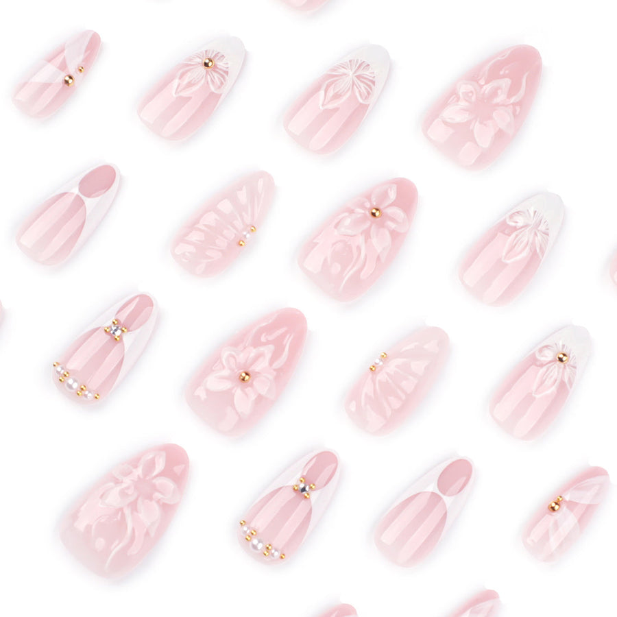 No.PSN117 Flower Hand & Toe Pair Set-48pcs