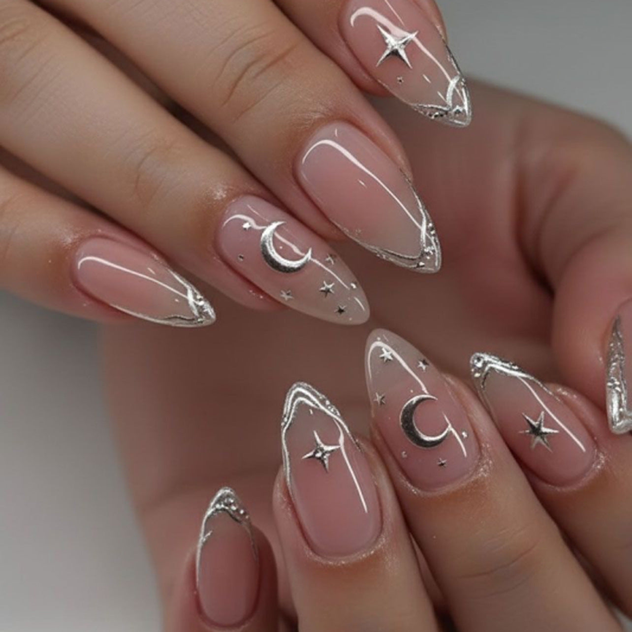 No.F737 Fashion Fingernails Patch 24pcs/Set