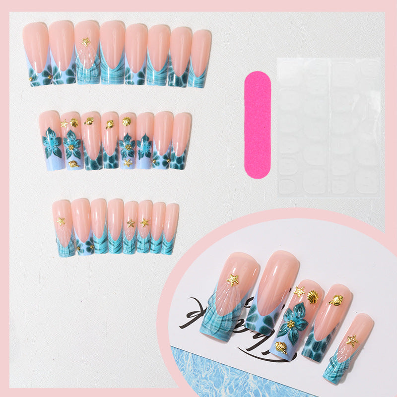 No.F713 Fashion Fingernails Patch 24pcs/Set