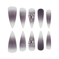 No.F544 Dark Love Fingernails Patch 24pcs/Set