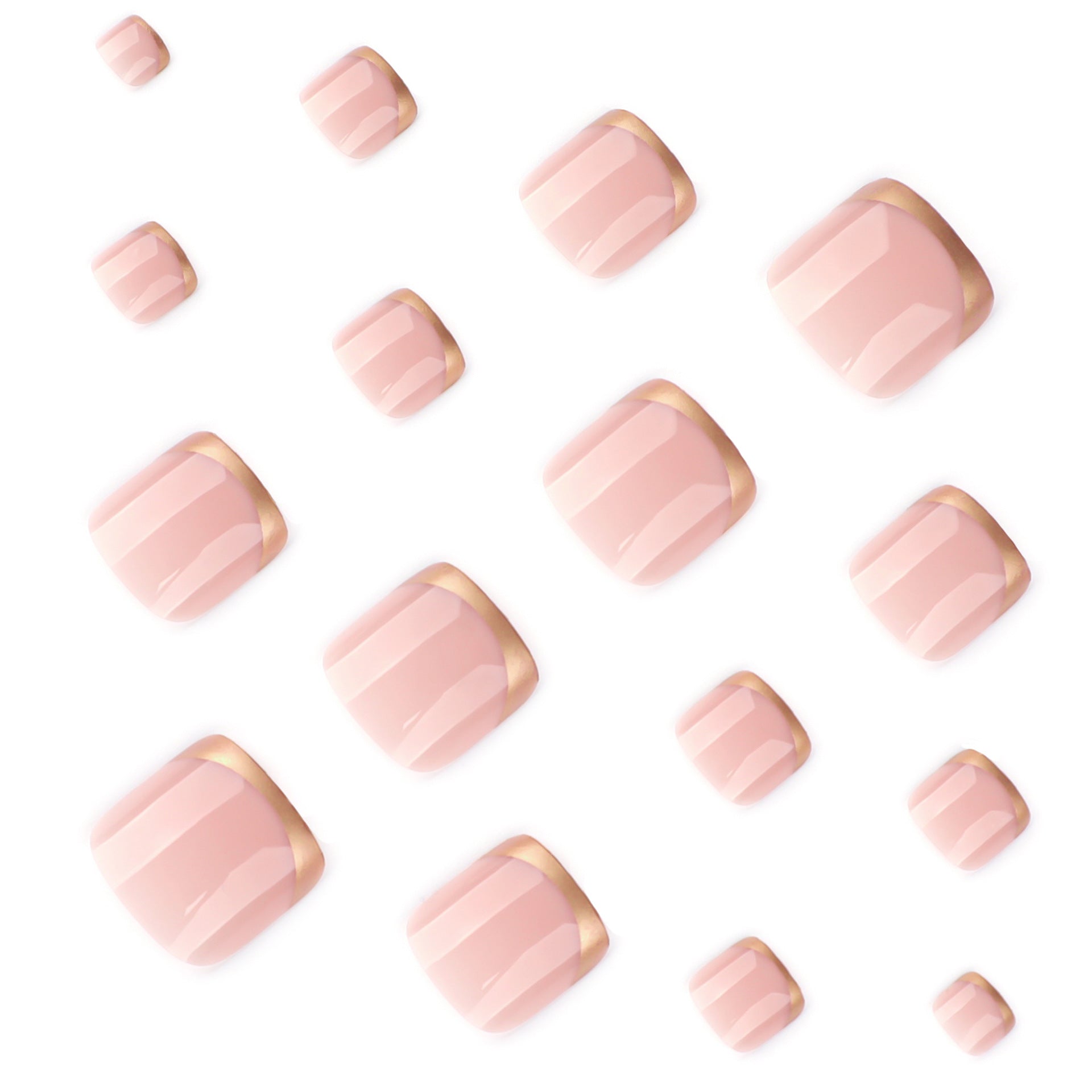 No.680 Fashion Toenails Patch 24pcs/Set