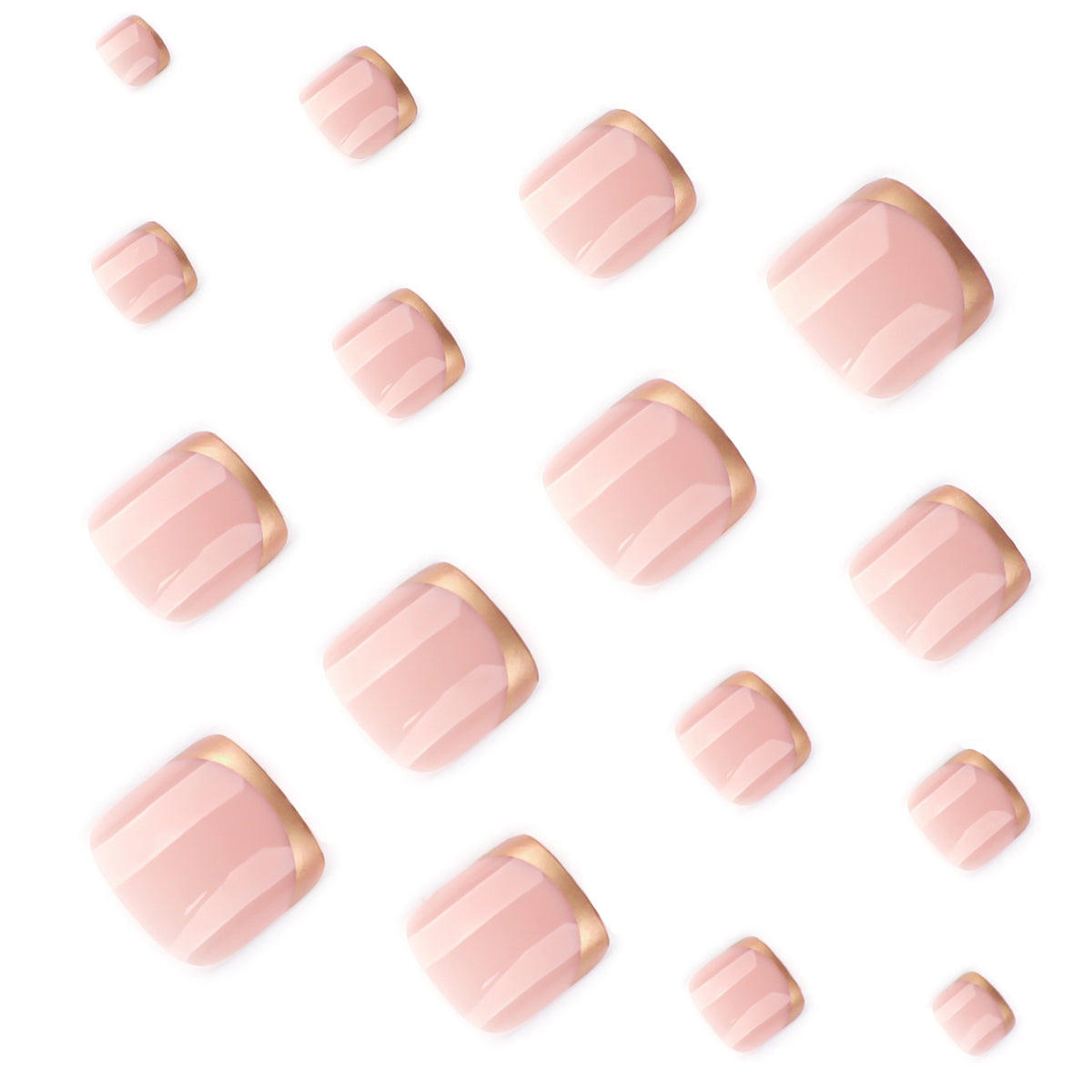 No.680 Fashion Toenails Patch 24pcs/Set