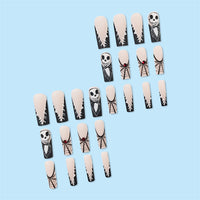 No.AW116 Halloween Fashion Fingernails Patch 24pcs/Set