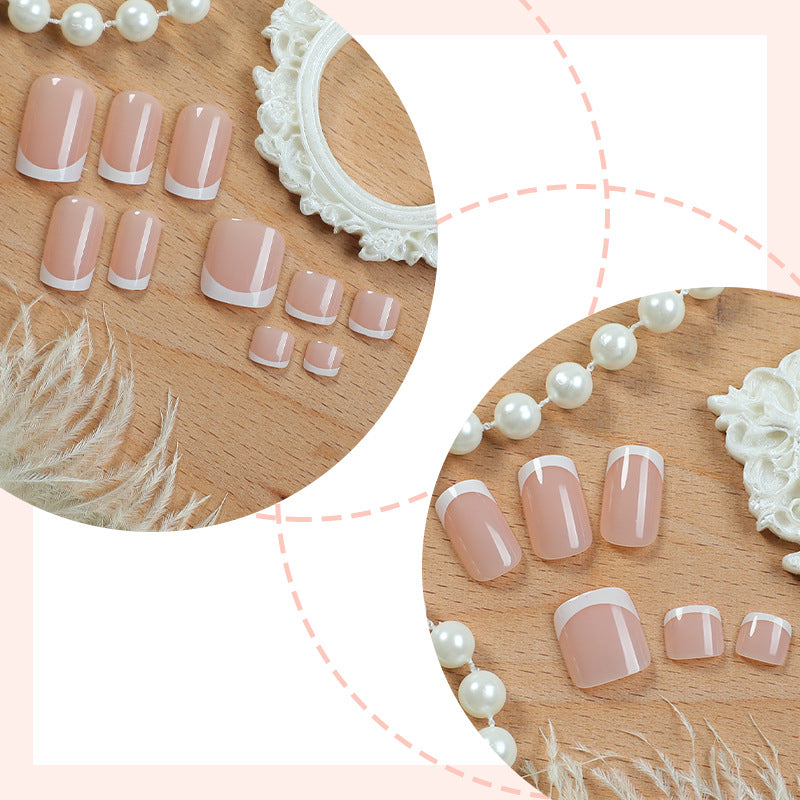 No.PSN97 Solid Color Hand & Toe Pair Set-48pcs