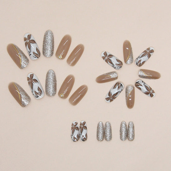 No.PSN168 Brown Hand & Toe Pair Set-48pcs