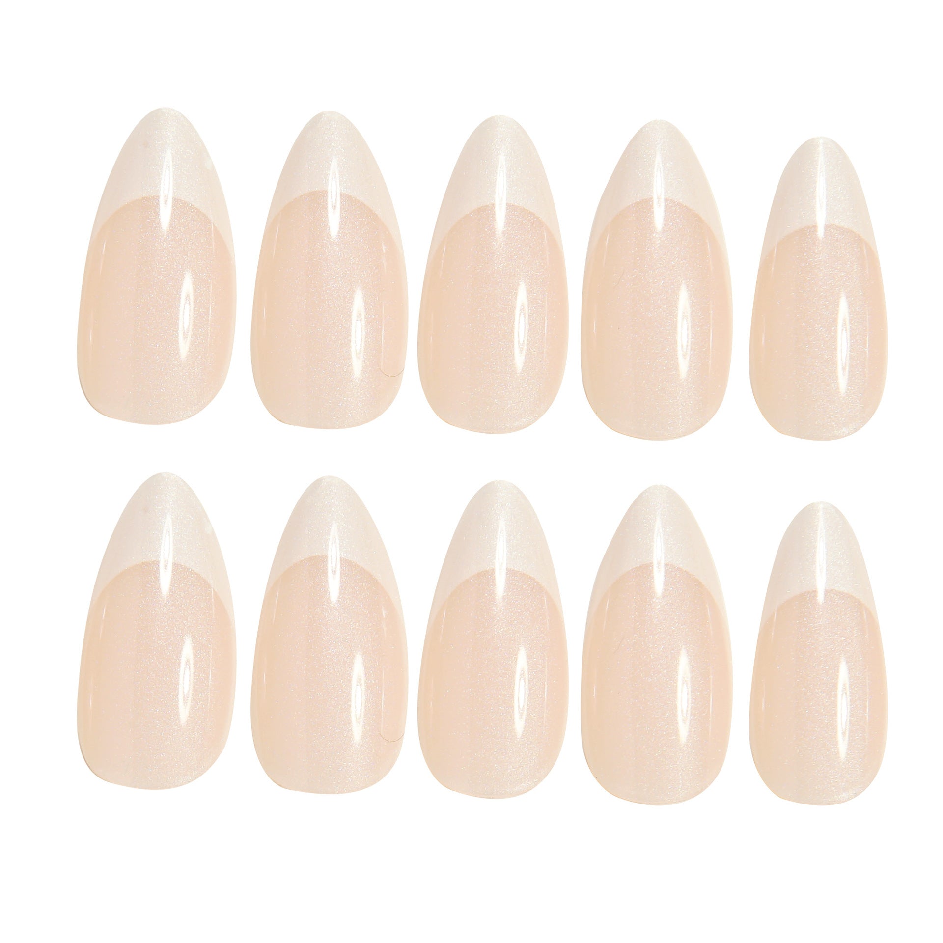 No.F785 Pink Fingernails Patch 24pcs/Set