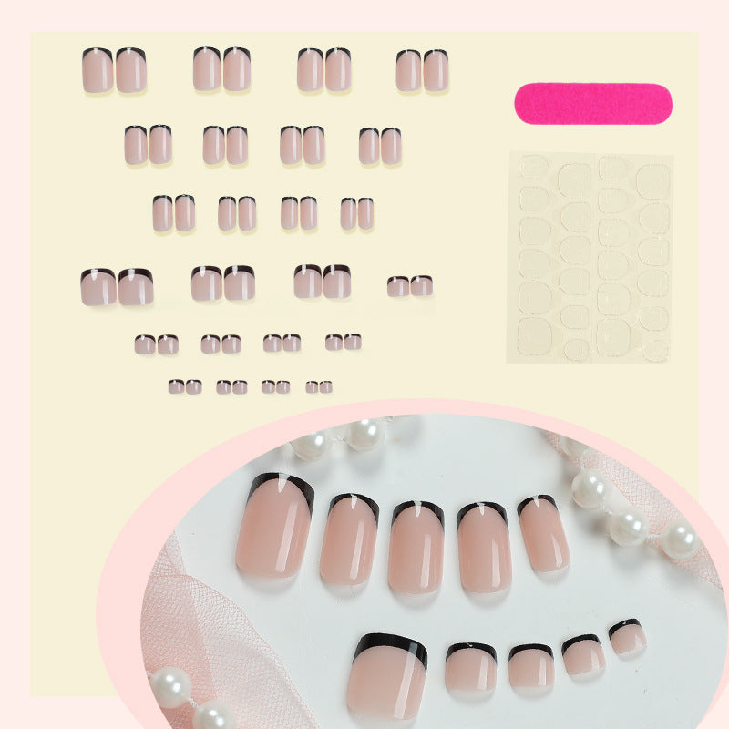 No.PSN112 Black Hand & Toe Pair Set-48pcs