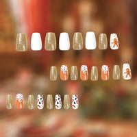 No.CM11 Christmas Elk Fingernails Patch 24pcs/Set