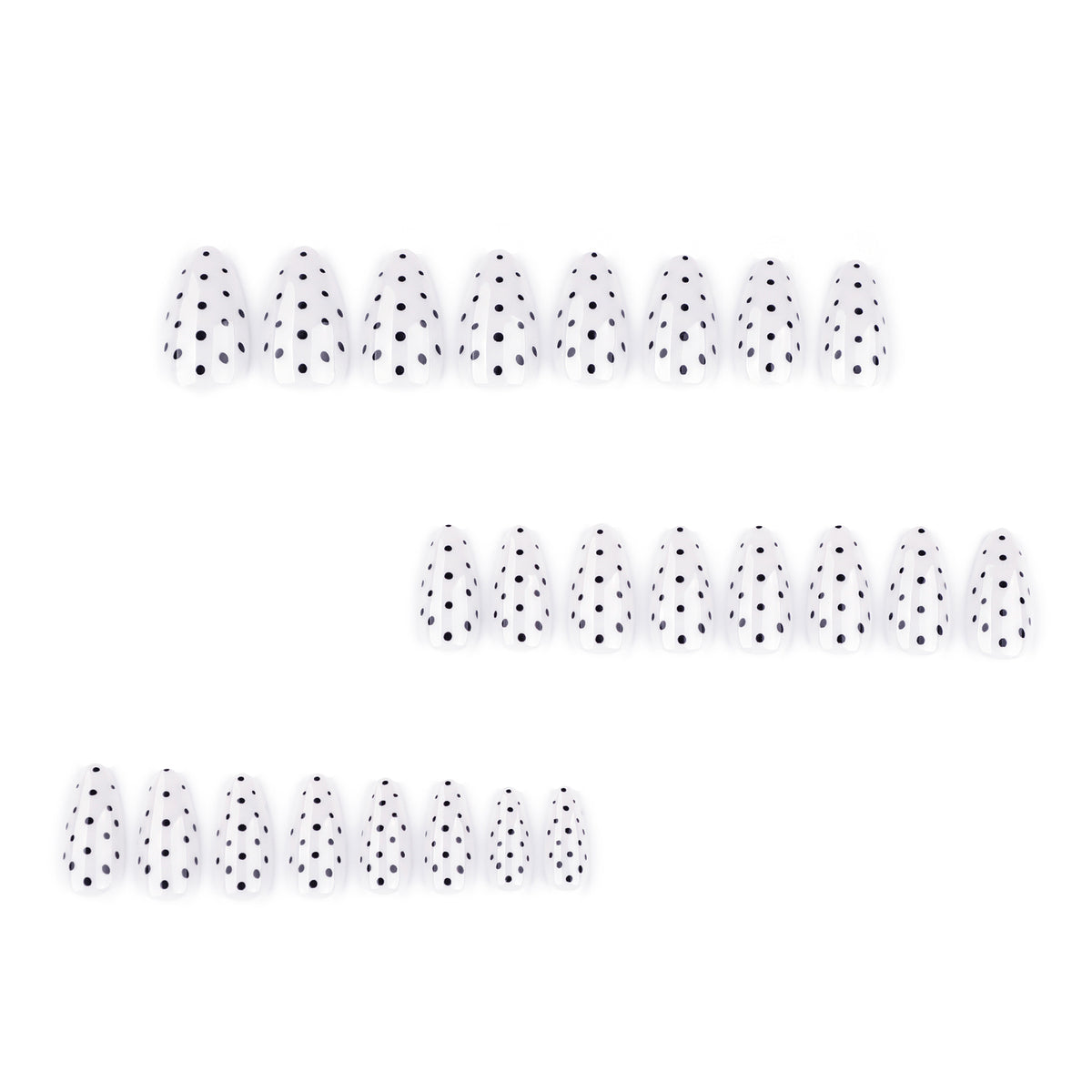 No.F701 Polka Dots Fingernails Patch 24pcs/Set