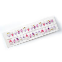 No.BH41 Romantic Flowers Fingernails Patch 30pcs/Set