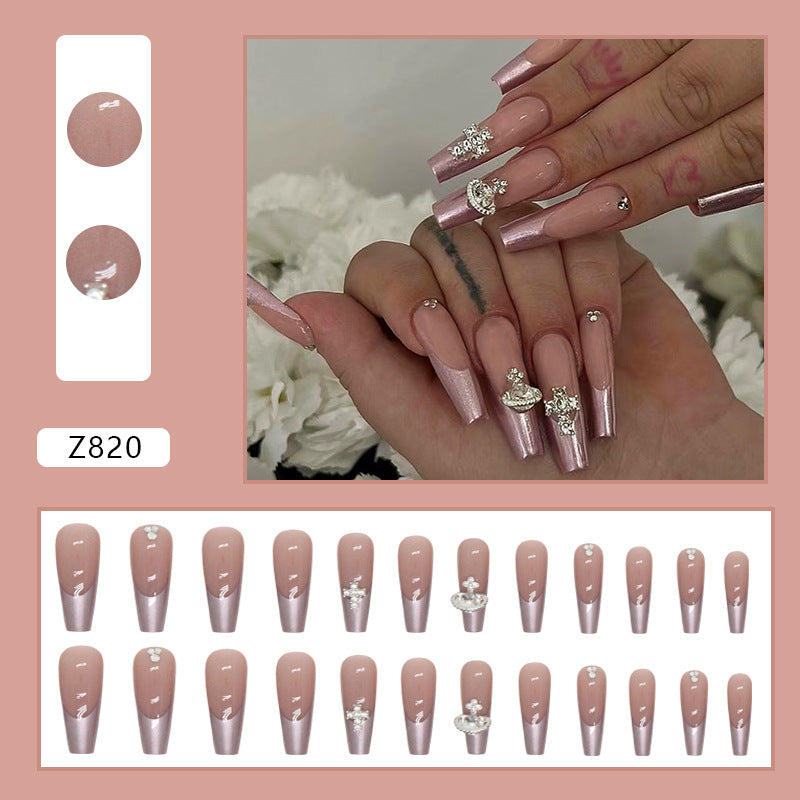 No.F555 Cross Fingernails Patch 24pcs/Set