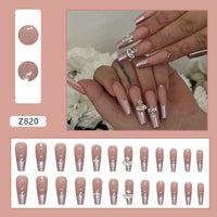 No.F555 Cross Fingernails Patch 24pcs/Set