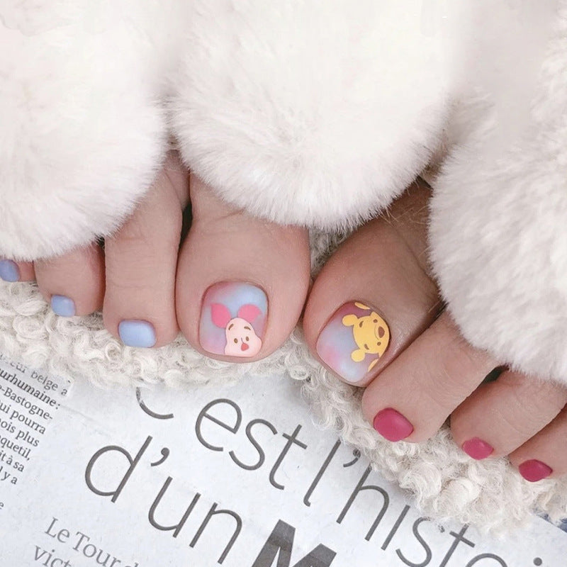 No.360 Cute Pig Toenails Patch 24pcs/Set