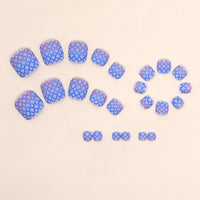 No.237 Gradient Toenails Patch 24pcs/Set