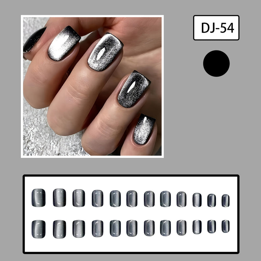 No.F130 Cat's Eye Fingernails Patch 24pcs/Set