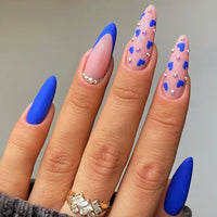 No.VN30 Blue Love Fingernails Patch 24pcs/Set