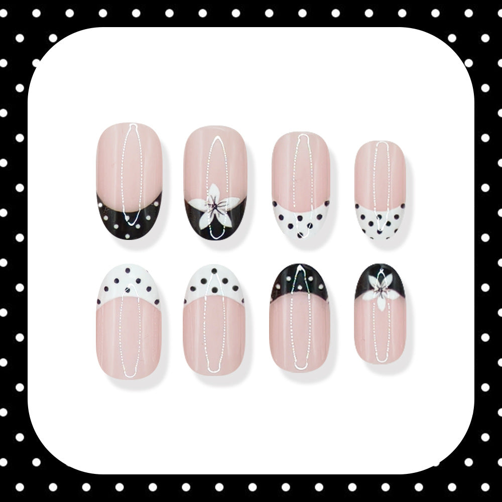 No.F761 Cute Flowers Fingernails Patch 24pcs/Set