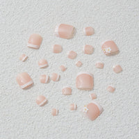 No.419 Flower Toenails Patch 24pcs/Set