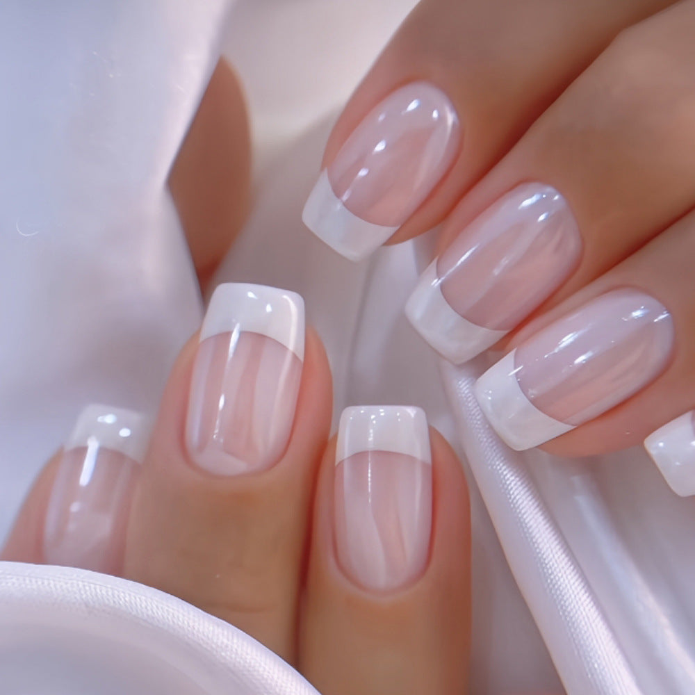 No.F779 Pink Fingernails Patch 24pcs/Set