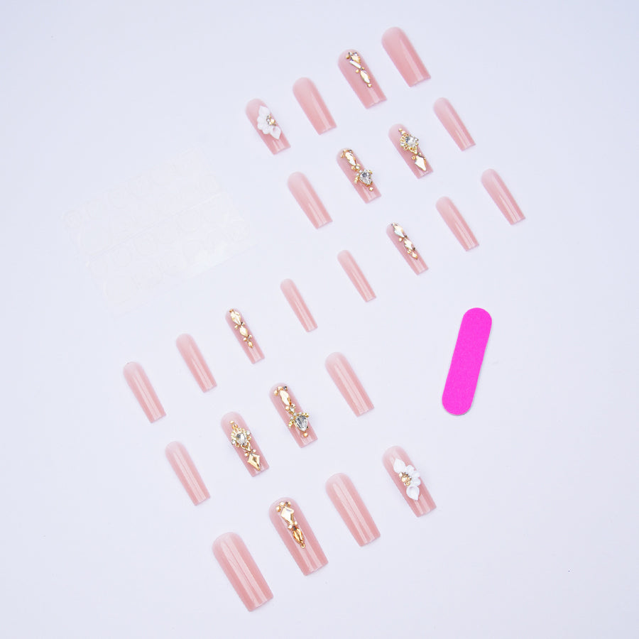 No.F471 Fashion Fingernails Patch 24pcs/Set