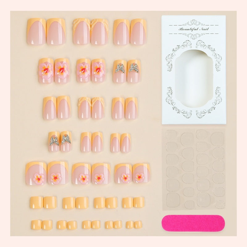 No.PSN194 Flower Hand & Toe Pair Set-48pcs