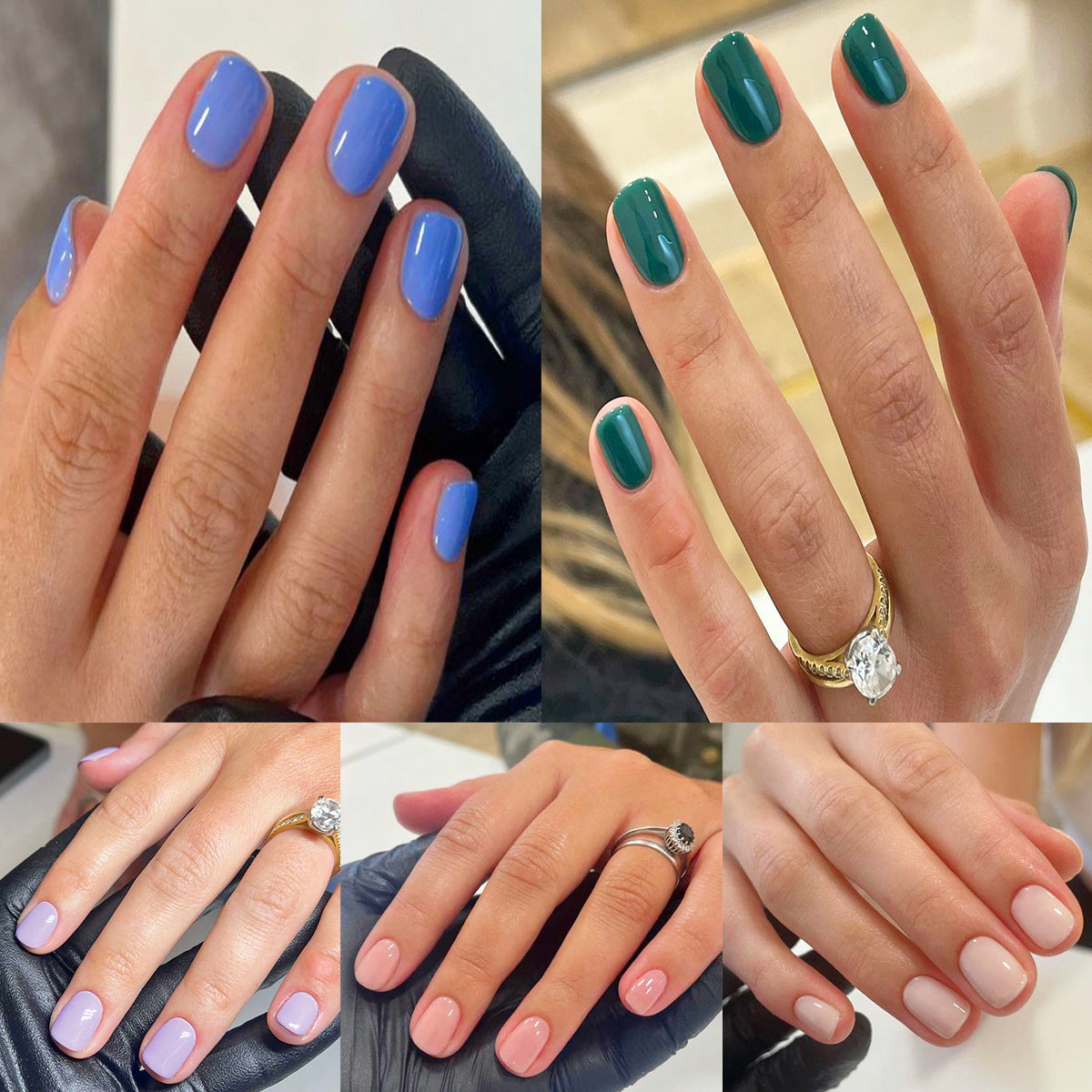 No.F662 Fashion Fingernails Patch 24pcs/Set