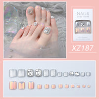 Fashion New Press On Toenails 24pcs/Set