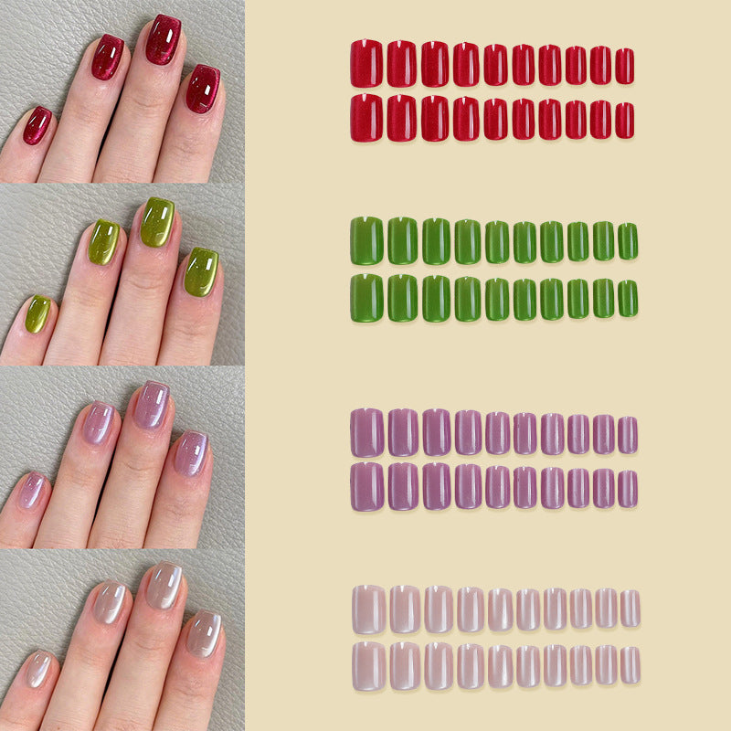 No.PSN102 Sweet Cat's Eye Fingernails Four Set-96pcs