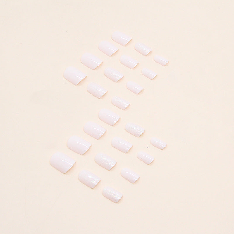 No.F388 Pink Fingernails Patch 24pcs/Set