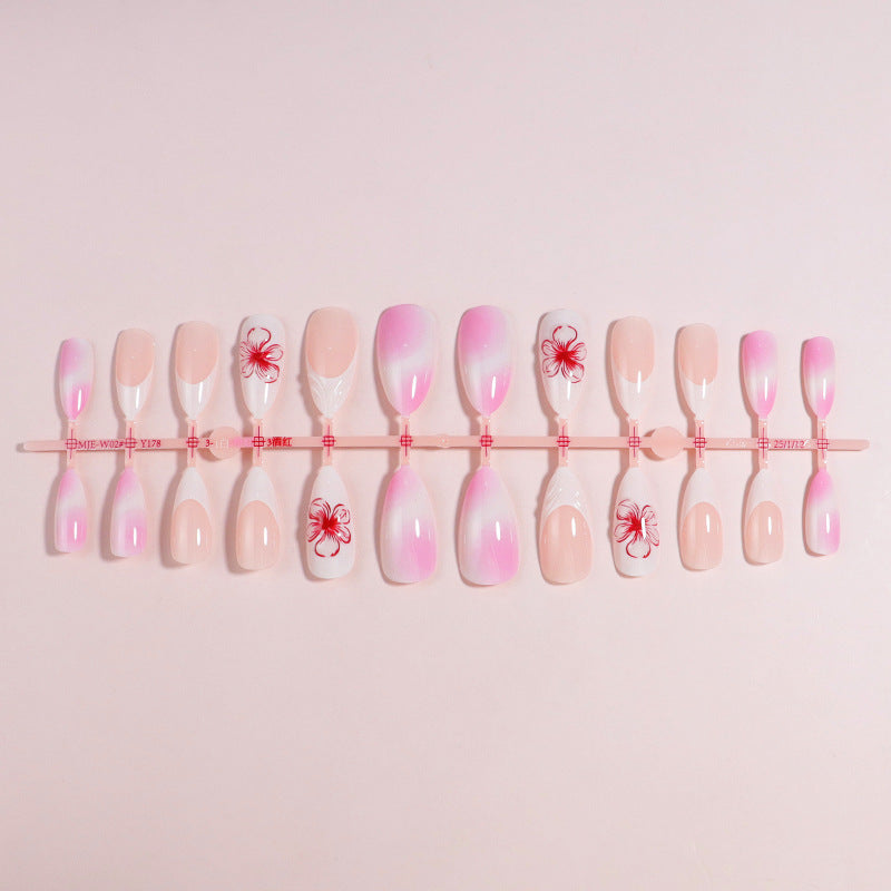 No.F364 3D Print Fingernails Patch 24pcs/Set