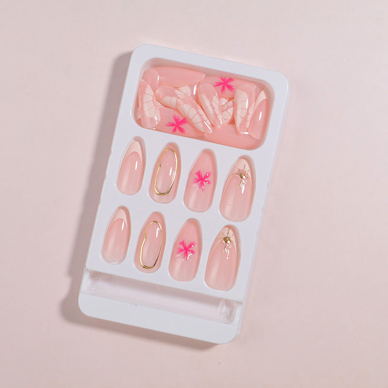 No.F365 3D Print Fingernails Patch 24pcs/Set