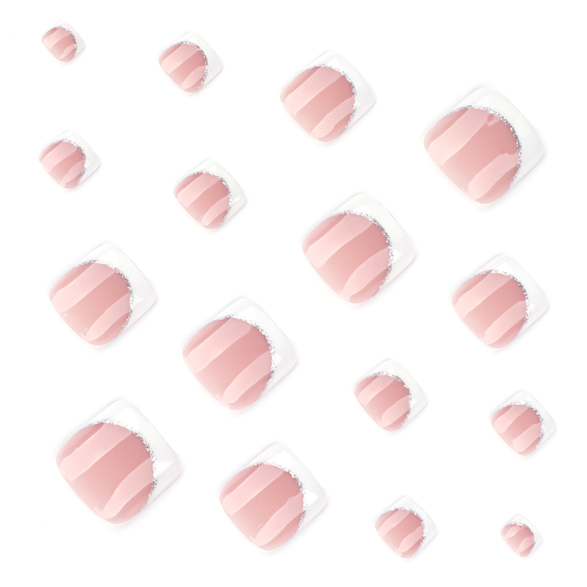 No.679 Glitter Toenails Patch 24pcs/Set