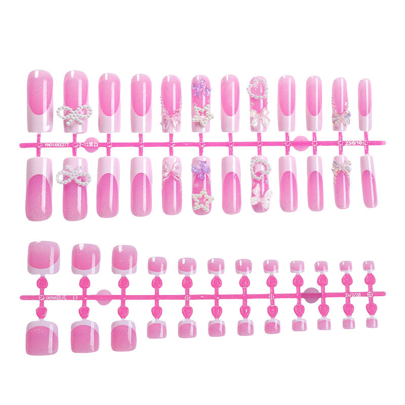 No.PSN107 Love Pearls Hand & Toe Pair Set-48pcs