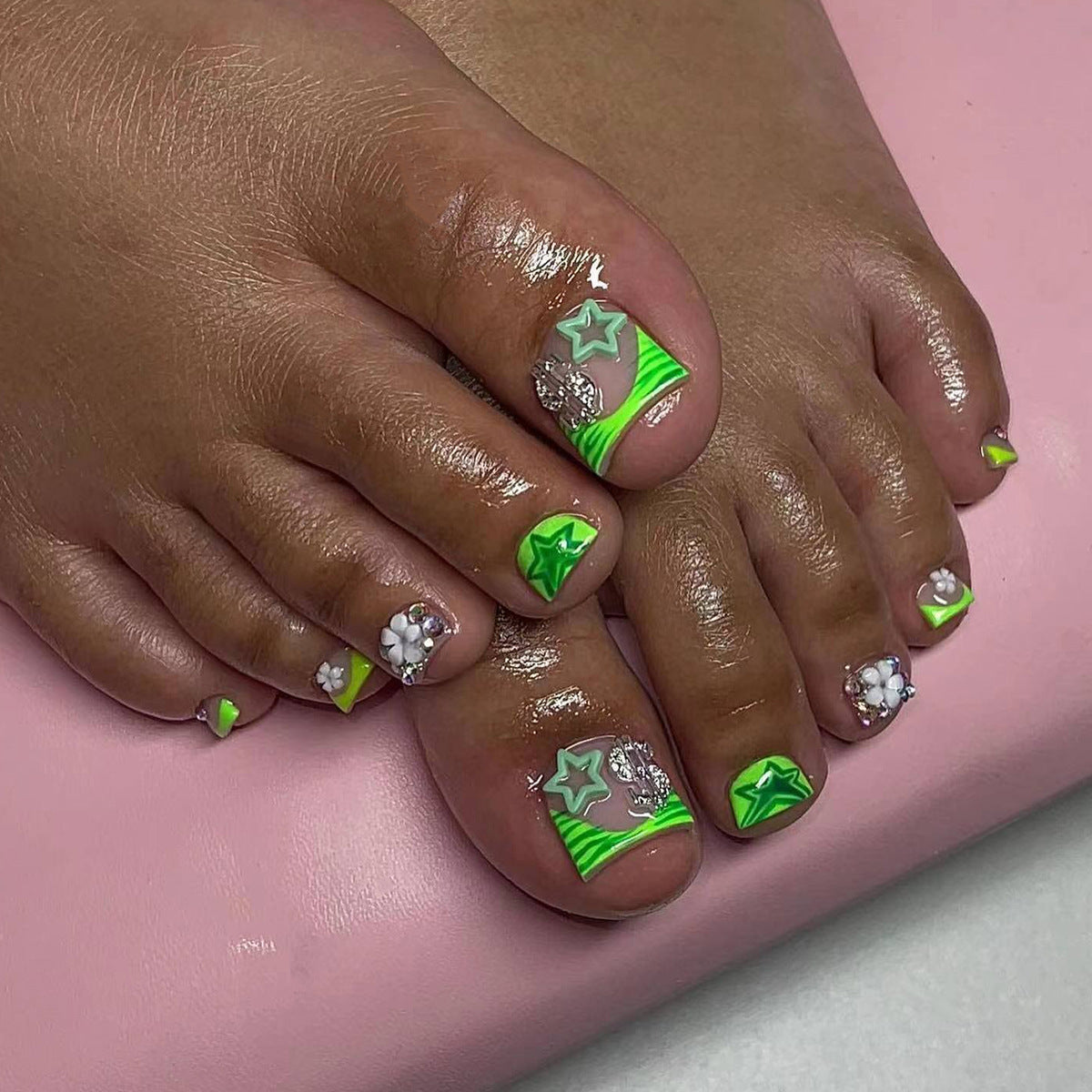 No.363 Star Toenails Patch 24pcs/Set