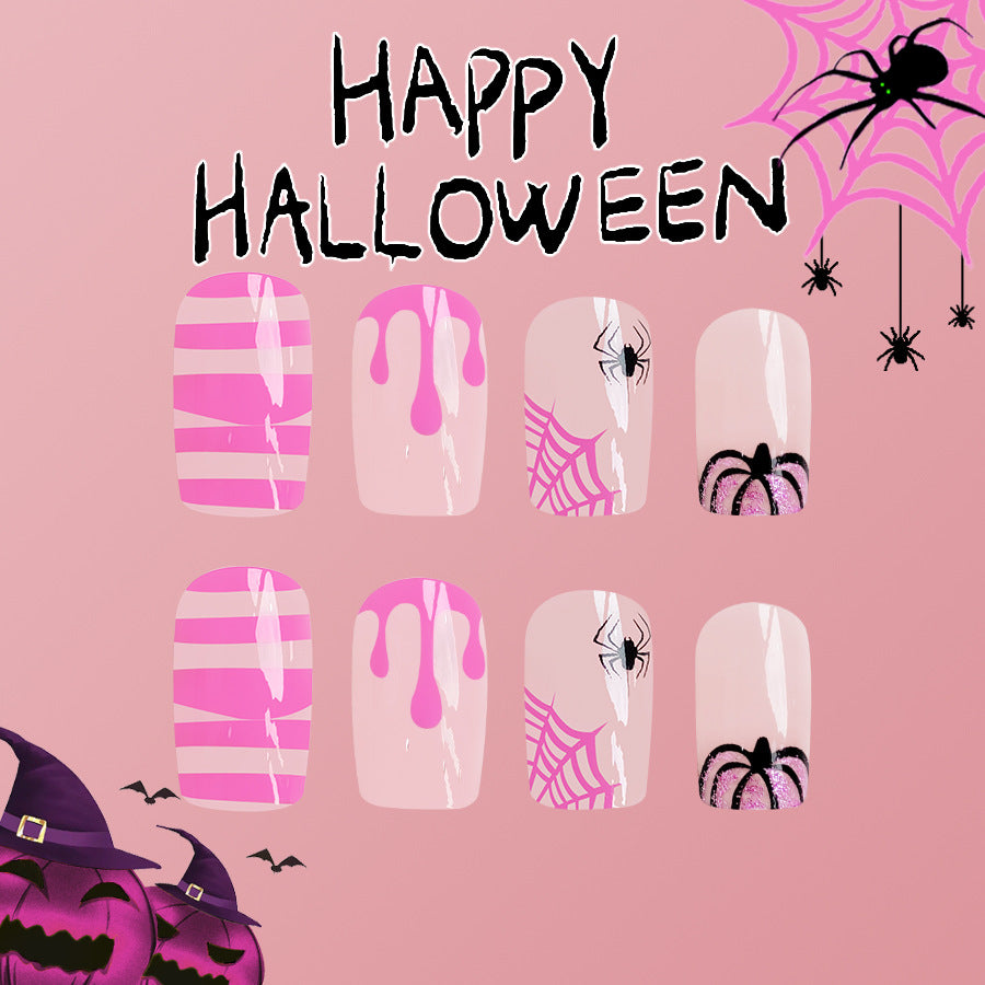 No.AW61 Halloween Fingernails Patch 24pcs/Set