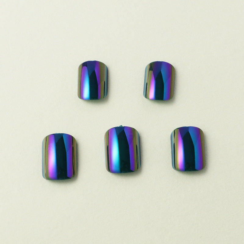 No.F633 Green Aurora Fingernails Patch 24pcs/Set