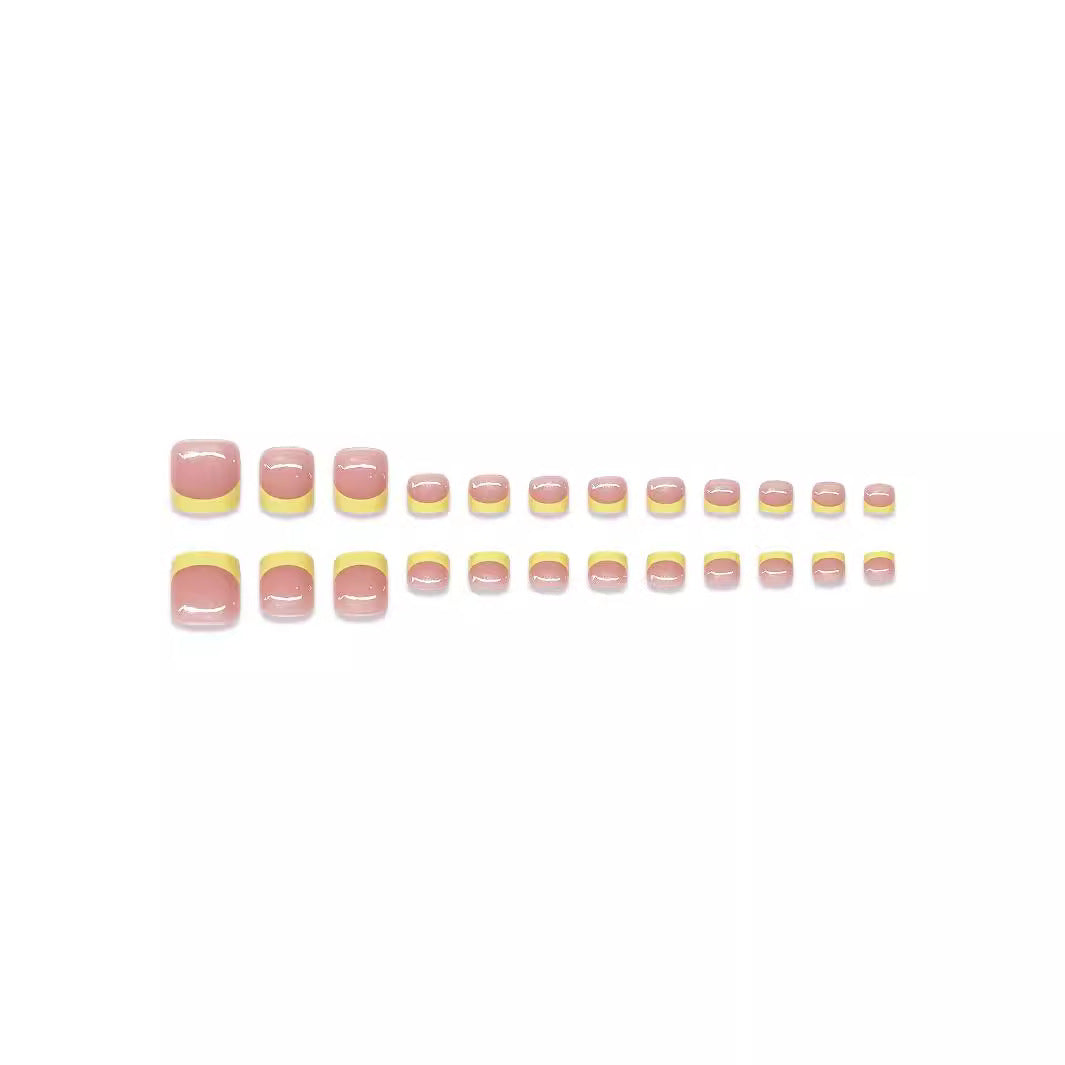 No.PSN90 Yellow Hand & Toe Pair Set-48pcs