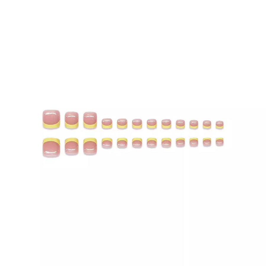 No.PSN90 Yellow Hand & Toe Pair Set-48pcs