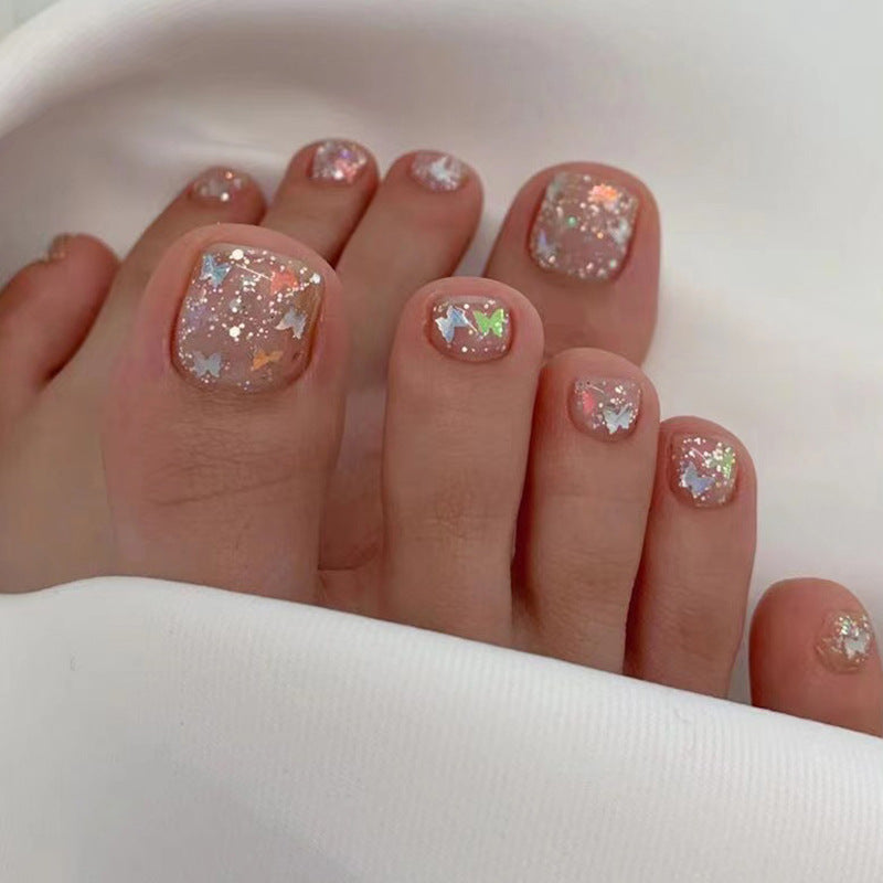 No.PSN197 Glitter Hand & Toe Pair Set-20pcs