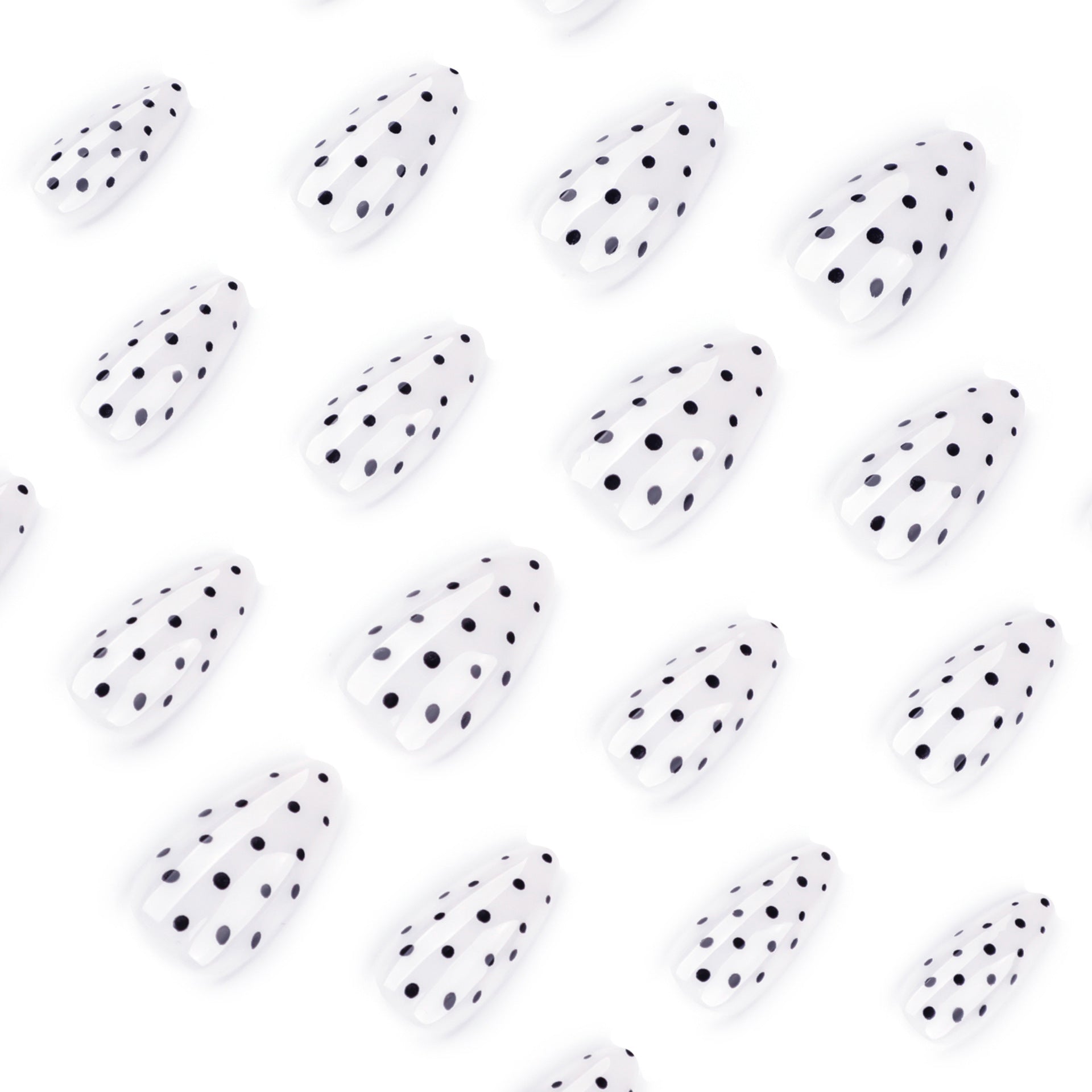 No.F701 Polka Dots Fingernails Patch 24pcs/Set